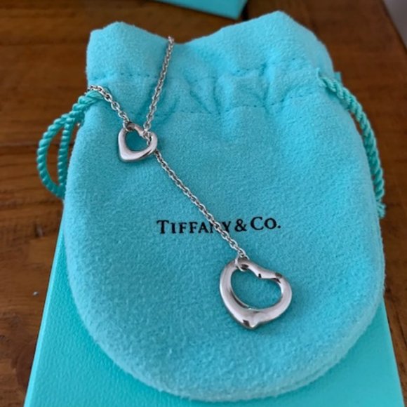 Tiffany & Co. Jewelry - Tiffany & Co. Elsa Peretti Open Heart Lariat